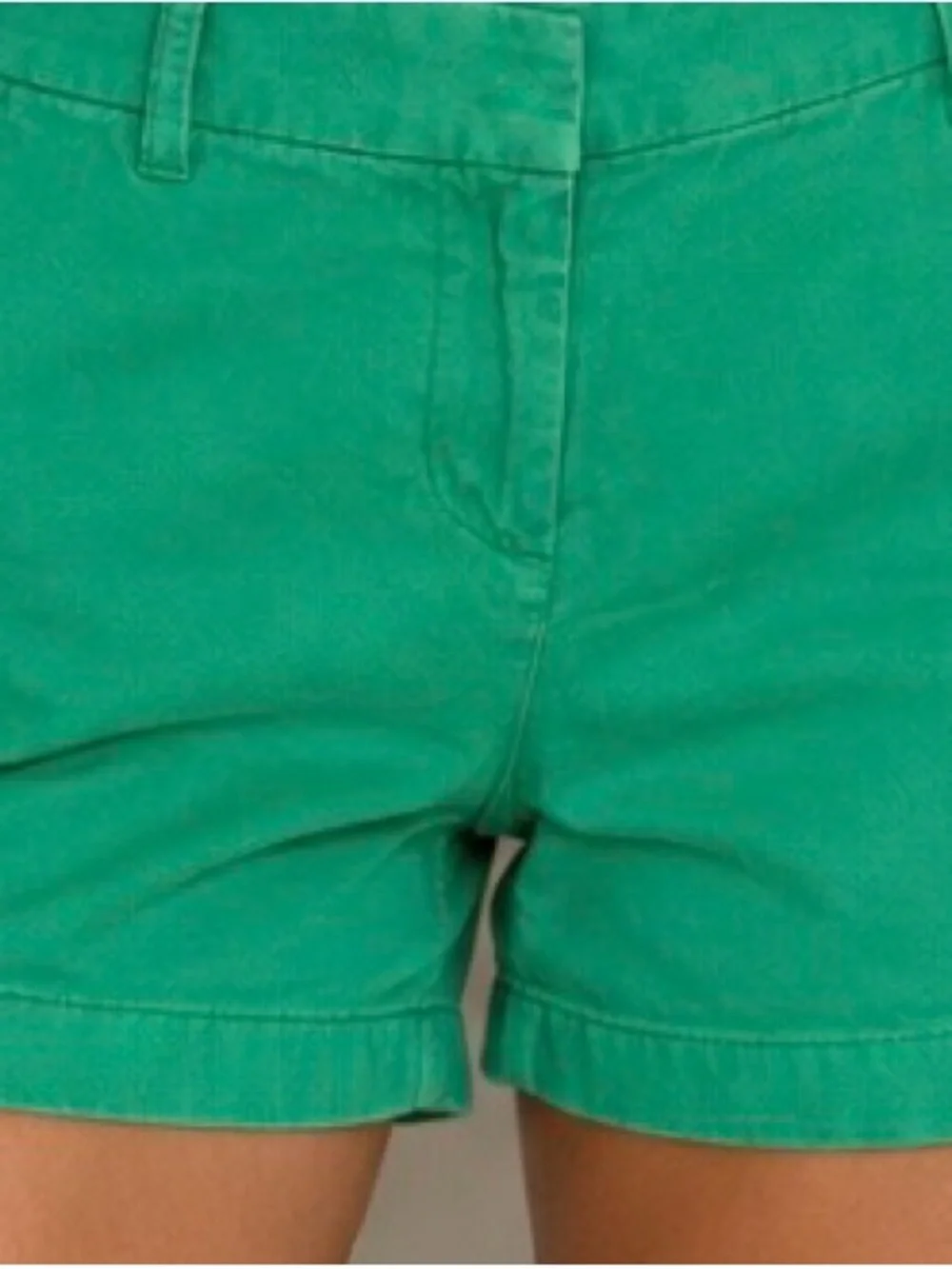 J Crew size 2 Green Women's Cotton Shorts - Classic Summer Style